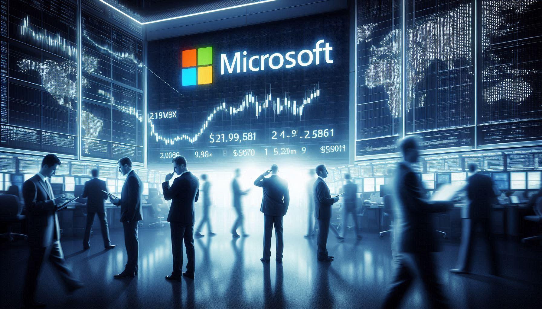 Microsoft's Market Maneuvers: Decoding the Dynamics of Share Prices